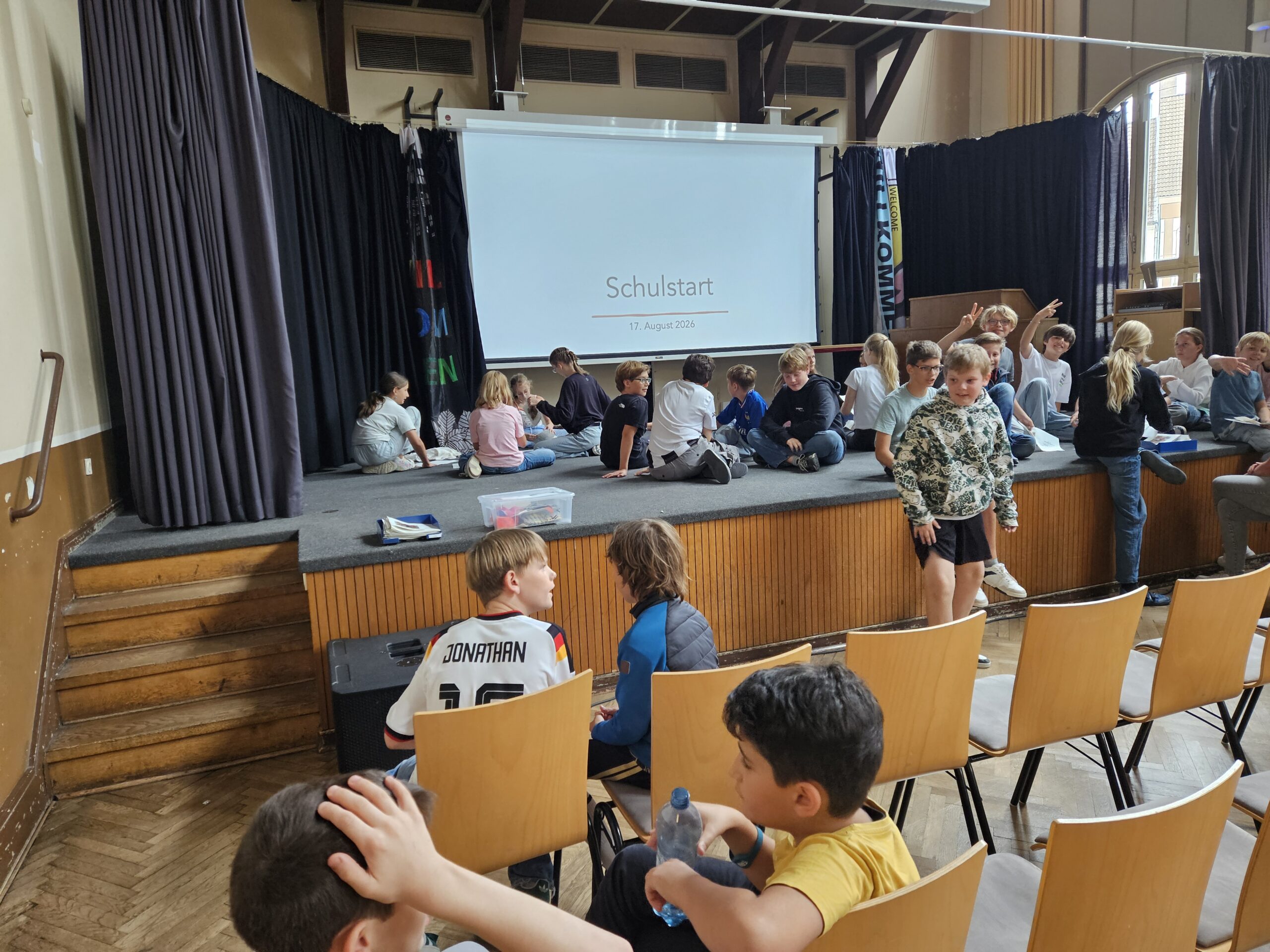 Willkommen zurück – wir freuen uns auf die neuen fünften Klassen!