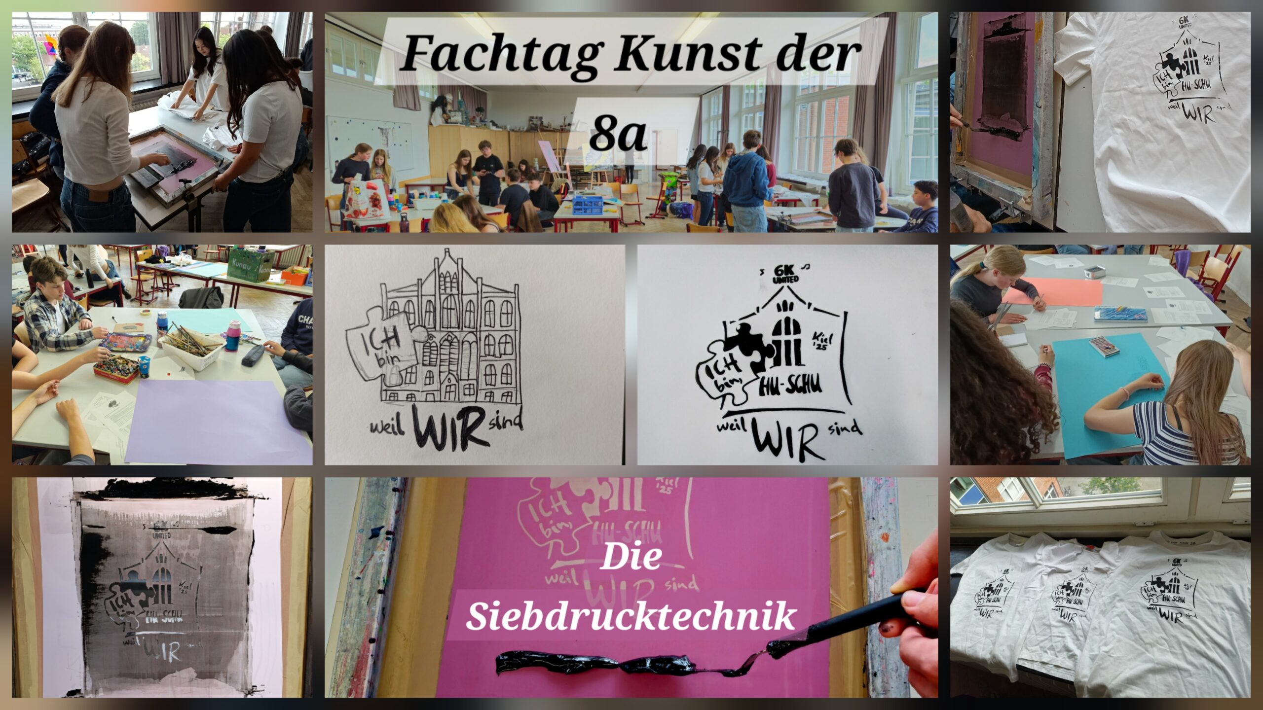 Kunst in Aktion: Fachtag Siebdruck