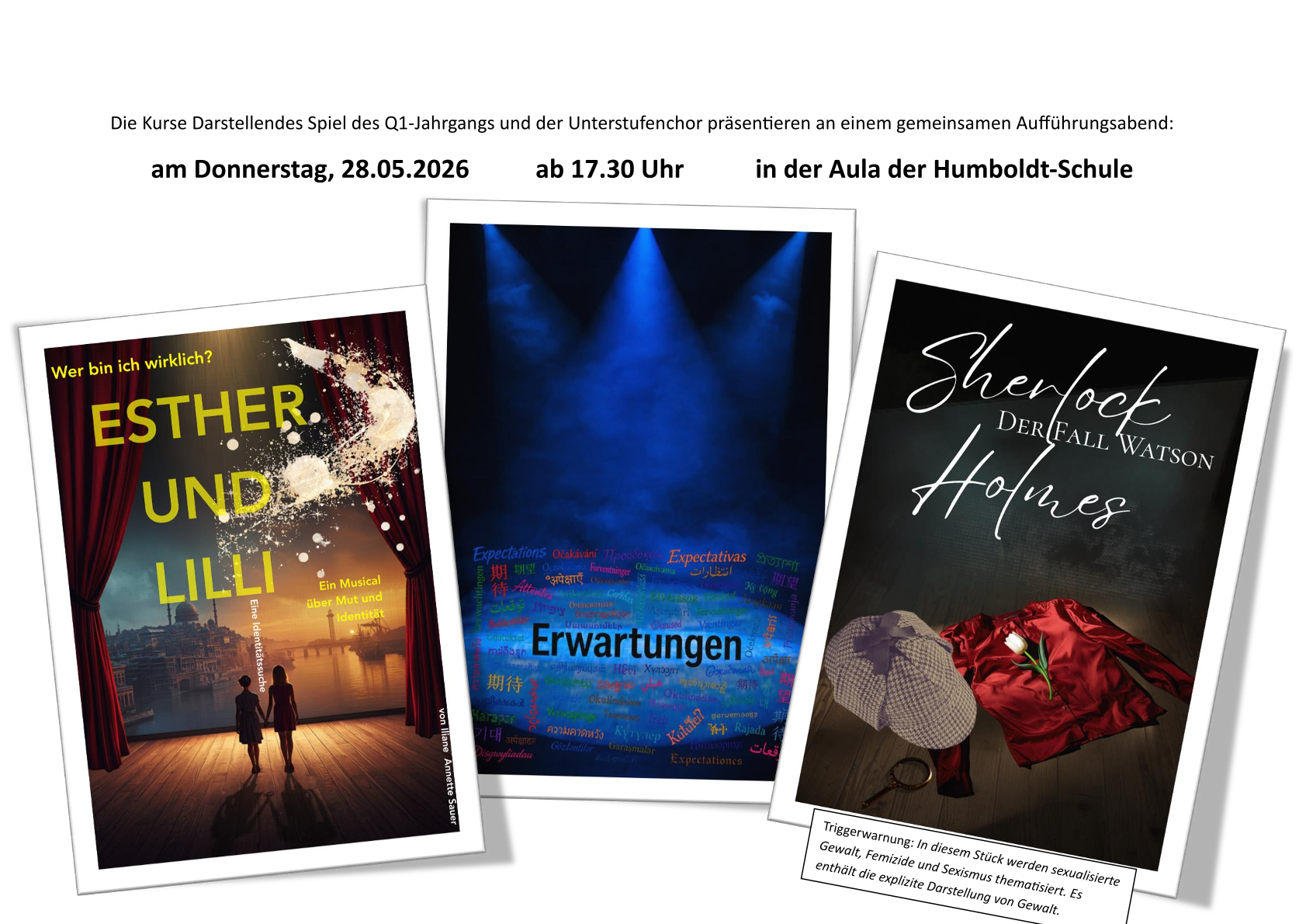 Einladung zum Theaterabend