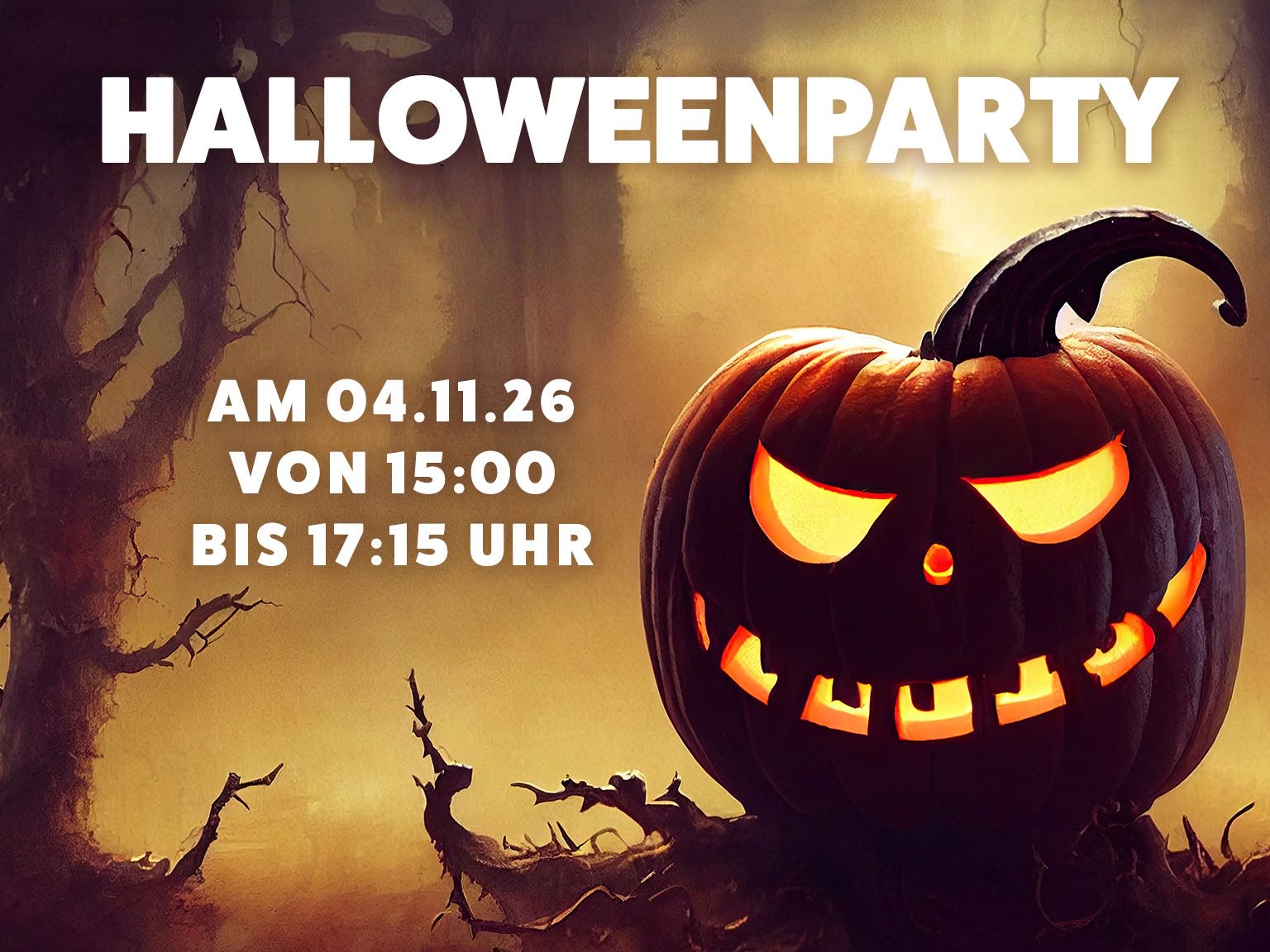 SV lädt ein: Halloween für 5. und 6. Klassen
